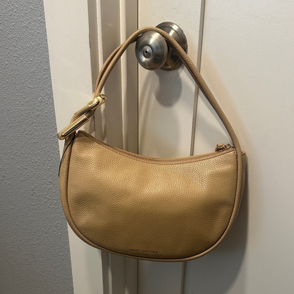 Marc Jacobs The Dual Bag in Pebble Leather Shoulder Bag NWOT - Picture 1 of 10